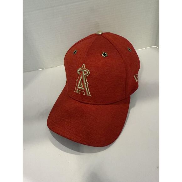 New Era Other - Los Angeles Angels Hat Cap Fitted Mens Large Red MLB Baseball All Star New Era